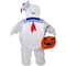 Gemmy Industries; 3.5ft. Airblown® Inflatable Halloween Ghostbusters Stay Puft with Pumpkin Tote; Category:Shop all Inflatables; Image:2